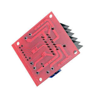 L298NモータードライバーコントローラーボードL298モジュールスマートカーロボット用デュアルHブリッジDCステッパーモーターモジュール - Product Image 5