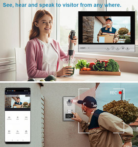 Alta calidad Smart WIFI Tuya Video Intercom Timbre Sistema Pantalla de 9 pulgadas Monitor interior con control remoto de teléfono móvil - Product Image 4