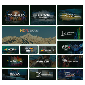 Tvs Tcl Smart Tv 144Hz Qled Televisión 4K Google 85 pulgadas Smart Tvs con AI Dolby Vision - Product Image 4