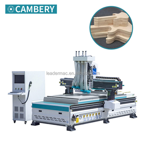 Máquina enrutadora CNC de anidación de madera ATC, multihusillos, herramienta automática de carpintería, cambio de husillo, Servo, talladora CNC - Product Image 3
