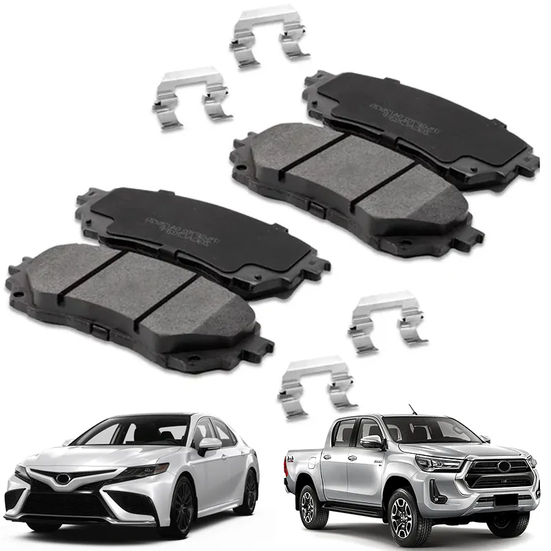 Manufacturer Wholesale Power Stop Truck Disc Brake Pad Auto Cars Ceramic Brake Pads For Toyota Camry Hilux Crown Corolla