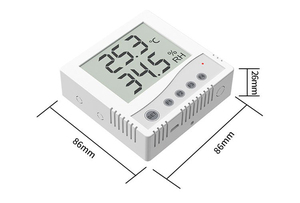 Smart Electronics Modbus RS485 Pantalla LCD Sensor Digital de Temperatura y Humedad para Interior - Product Image 6