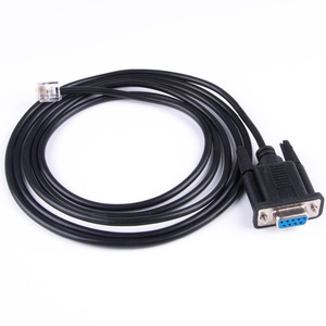 Colore opzionale di fabbrica 6FT DB9 RS232 femmina a RJ11 RJ12 cavo Console seriale di rete per Computer al Router - Product Image 1
