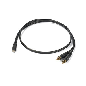 Type C to <strong>RCA</strong> Male to Male Y <strong>RCA</strong> <strong>Splitter</strong> Cable - Product Image 1