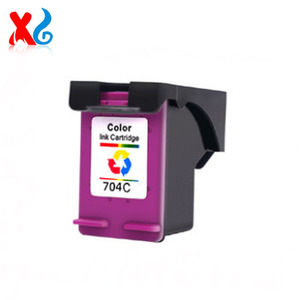 704 yeniden üretilmiş yazıcı mürekkep kartuşu HP yedek malzemesi Deskjet mürekkep avantajı 2010 2060 - Product Image 5