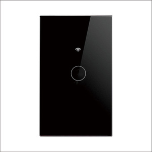 スマートスイッチWifiTuyaタッチウォールライトスイッチ2ウェイUSAUスマートホームリモート音声制御byAlexa Google Home - Product Image 1