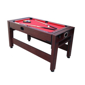 54 Inch 4 in 1 <strong>Multi</strong> <strong>Functional</strong> <strong>Game</strong> Billiard Pool <strong>Table</strong> <strong>with</strong> air Hockey <strong>Table</strong> Tennis and Foosball - Product Image 2