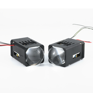 LED Matrix ไฟหน้าต่ำโปรเจคเตอร์ LED 1.8นิ้ว55W Bi LED Projector เลนส์สว่างมาก - Product Image 4