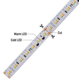 High Quality 16.4ft 5m Smart <strong>LED</strong> Strip Light Dual Color Dim to Warm <strong>LED</strong> Strip Light High CRI Ra90 DTW <strong>LED</strong> Strip Light - Product Image 4