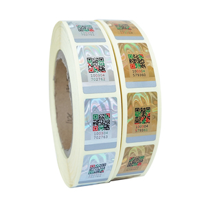 1000 Pcs/Roll Hologram Security Tags 3D Anti-counterfeiting Tamper Evident Label Authenticity Query <strong>Verification</strong> Qr <strong>Code</strong> Sticker - Product Image 6