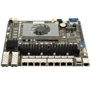 Computer Motherboard Netzwerk Server integrierte CPU mit 6LAN 2 * SFP Optical Fibers