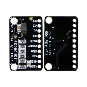 SGM58031 Entwicklungsbrett 16-Bit hochpräzises I2C-Modul 4-Kanal-ADC Datenerfassung-Konverter für Arduino