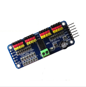 16 kanallı PWM Servo servo sürücü panosu robot denetleyici IIC arayüz sürücü modülü PCA9685