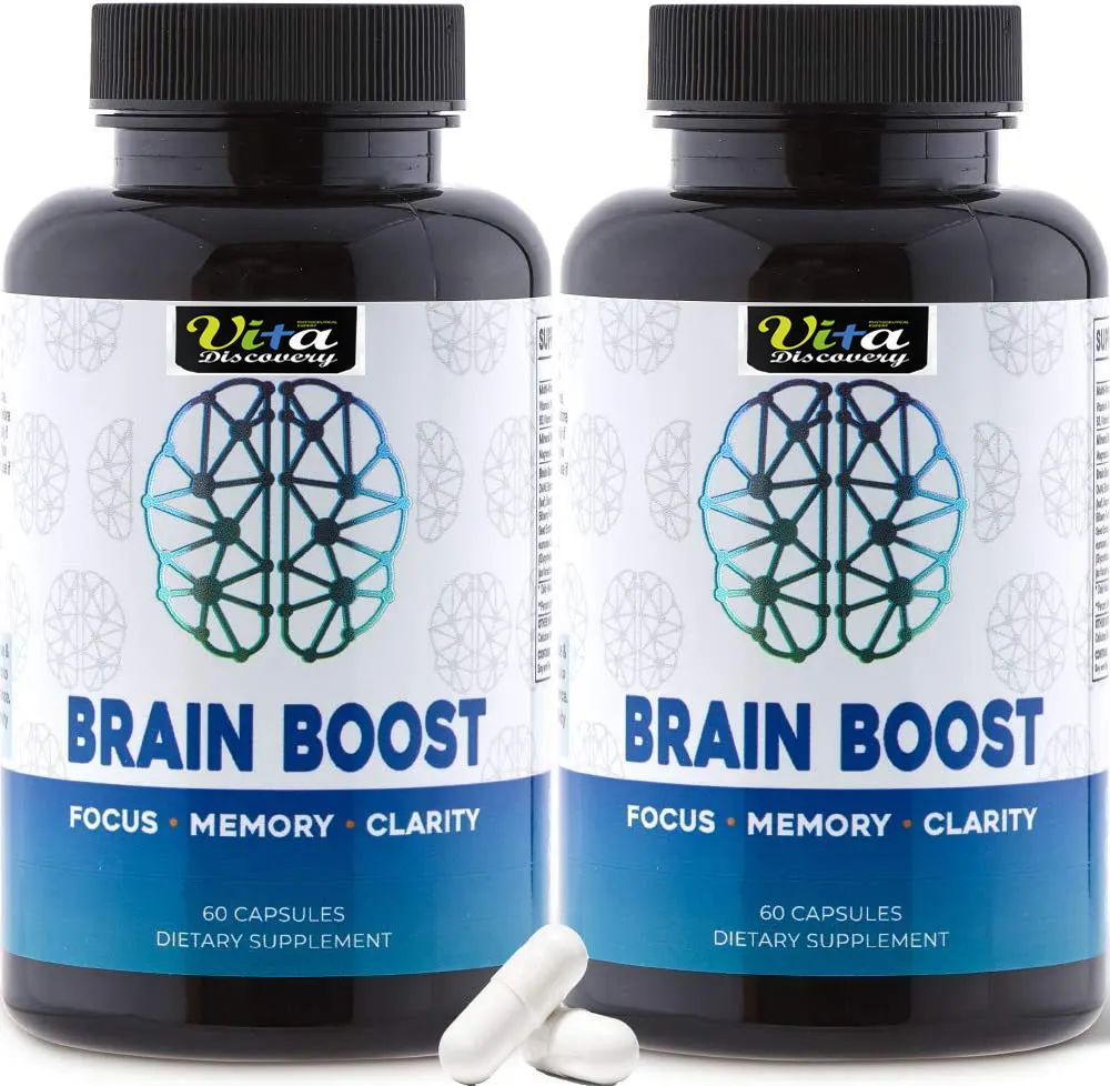 Brain Boost by Nootrix Premium Nootropic Supplement Improves Cognitive Function Memory Enhances Focus