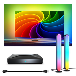 Tuya akıllı ışık çubuğu WIFI ortam ışığı TV arkaplan ışığı RGBIC LED şerit ışıkları HDMI Sync kutusu kiti - Product Image 1