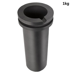 High Quality Graphite <strong>Crucible</strong> With Single Ring for Metal Melting and <strong>Casting</strong>