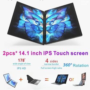 YOGA doppio Display Business Laptop Dual 14 pollici Intel N95 12 ° 16GB 1TB Dual Touch Screen 2 In 1 Computer netbook Laptop - Product Image 2