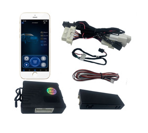 Aplicación Bluetooth, control de teléfono inteligente, botón de un botón para coche, parada de motor, arranque remoto del motor, sistema de alarma PKE para todos los coches - Product Image 1