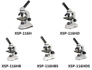 XSP-116经济研究实验室用单目生物显微镜40X-640X光学显微镜 - Product Image 4