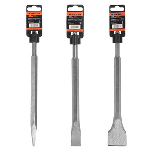 KSEIBI SDS-PLUS Spade <strong>Chisels</strong> Pointed <strong>Chisel</strong> Flat Cold <strong>Chisel</strong> <strong>for</strong> <strong>Masonry</strong> Hand Tool Sand Blast - Product Image 2