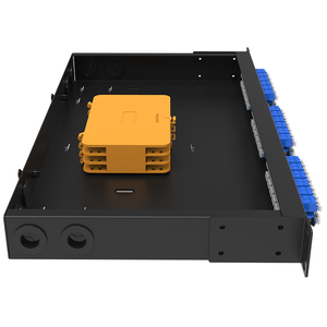 OTRANS Serie FM 1U 72F Bandeja de fibra óptica de diseño fijo 125 Panel de conexión óptica para FTTX Uso D Tipo D Distribución fusionada - Product Image 5