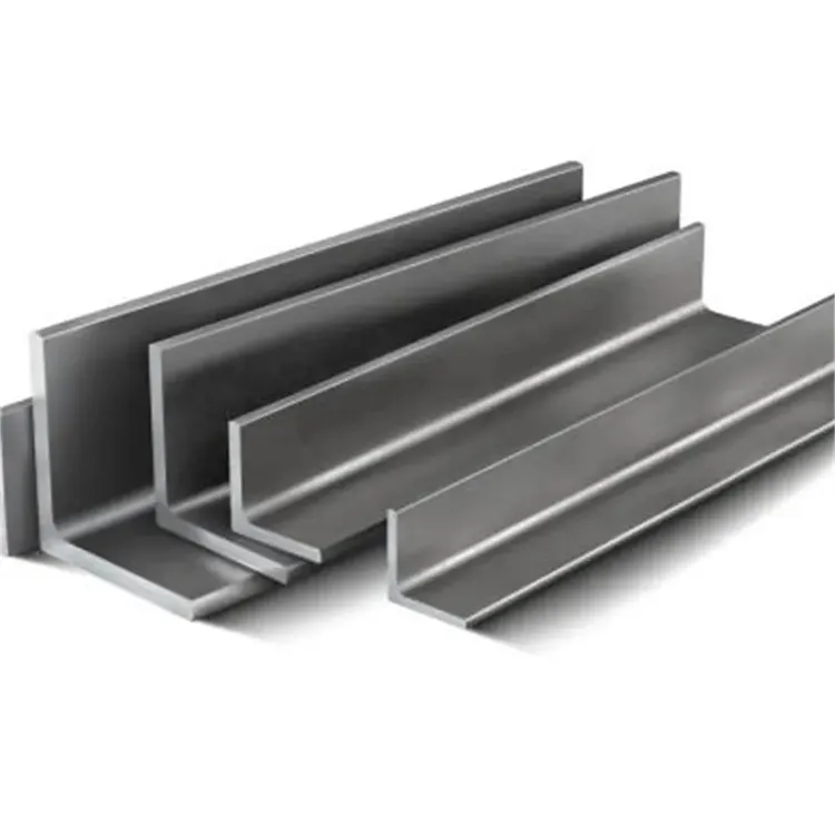Barra de ângulos de aço em forma de V de carbono personalizado Astm A36 de baixa resistência à corrosão de aço carbono laminados a alta temperatura