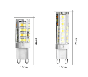 หลอดไฟเปลี่ยนสีได้3สีแบบ G9ไฟ LED 220V 6W เปลี่ยนสีได้ - Product Image 5