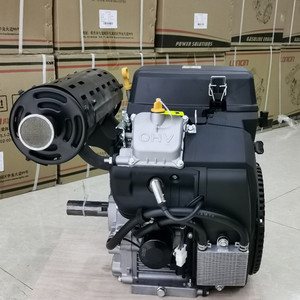 27HP LONCIN çift silindirli motor 764CC LC2V80FD benzinli motor elektrikli Start 2V80FD kare hava filtresi makine motorları - Product Image 4