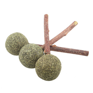 Catnip Lollipop Hairball Remover para dientes de gato 1 Polygonum natural CAT snack - Product Image 3