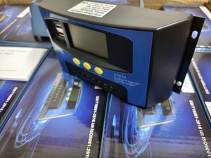Doppia uscita USB PWM regolatore di carica solare 12v/24v tensione nominale 10a 20a 30a 40a Display Lcd Controller pannello solare con - Product Image 5