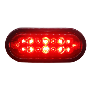 Factory <strong>Direct</strong> <strong>E</strong>-<strong>mark</strong> LED 6&quot; Oval Truck/Trailer Light for Stop/Parking/Turn Signals/Tail - Product Image 3