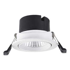 Commercial Down <strong>Light</strong> <strong>5w</strong> 7w 9w 12w Anti Glare Cob Loxone Ceiling Recess Adjust <strong>24v</strong> Dc Mini Tri Color Dimmable <strong>Led</strong> Downlight - Product Image 1