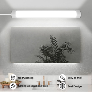 220V <strong>60cm</strong> <strong>Led</strong> Fluorescent Office Linear Light for Home Kitchen Reading <strong>Led</strong> Integrated Tube Decorative Linkable <strong>Led</strong> Linear Light