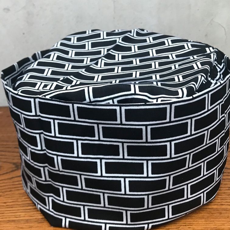 Dessus en tissu brique