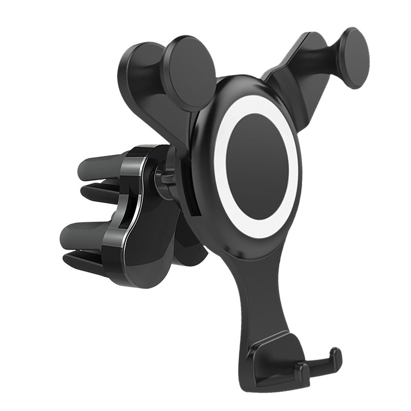 Support de téléphone à trois griffes pour grille d'aération