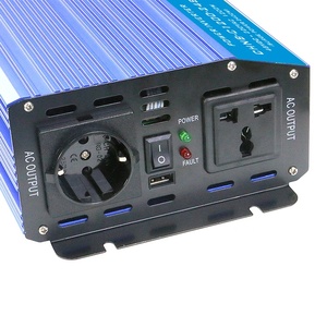 Inversor de corriente de onda sinusoidal pura de 1200 vatios Inversor de coche fuera de la red de 48V CC a 110V CA 60Hz Frecuencia de salida Modelo - Product Image 2