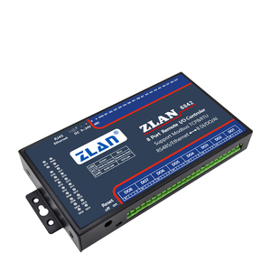 8 DI DO AI Modbus TCP Ethernet RJ45 modulo remoto ZLAN6842 per la comunicazione e il Networking