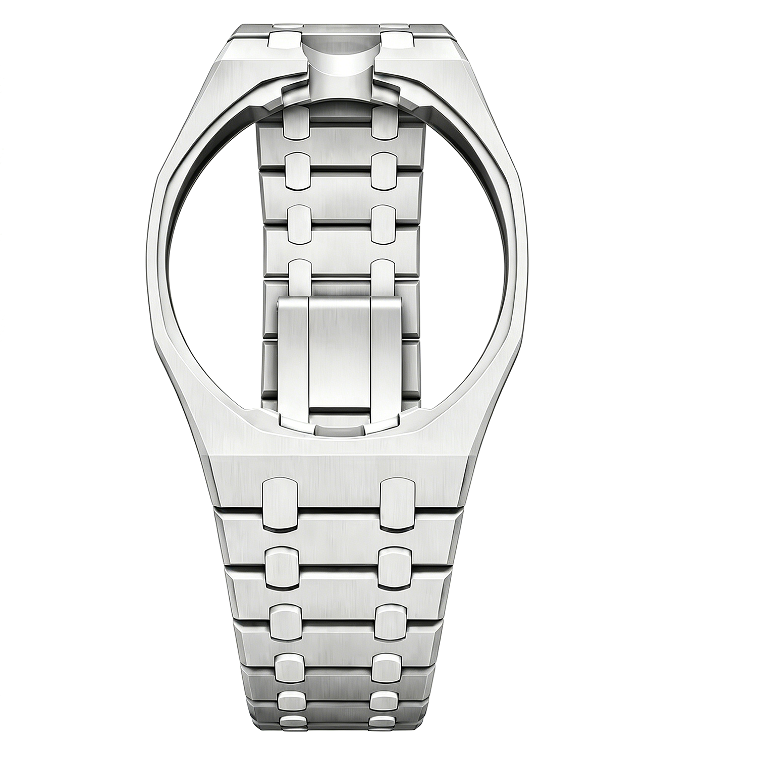 Silver-12 o clock crown