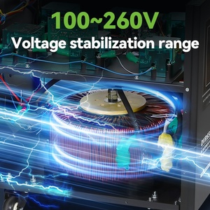 Totalmente automático 220V Monofásico 8kva 65-270V Voltaje de entrada Estabilizador/regulador de voltaje eléctrico - Product Image 3