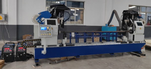 Scaffolding Pipe Automatic Ledger Welding Machine Double Head Circular Seam <strong>Welder</strong> - Product Image 3
