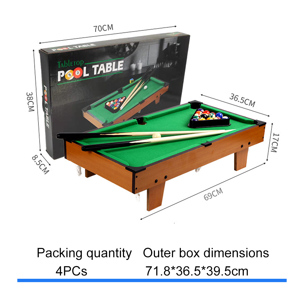 Table de billard à pieds bas modèle 69