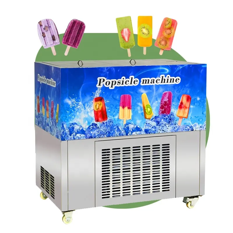 Maquina Para Fabricar Hacer Paletas De Helados Ice Loly Candy Vend Lolly Freeze Pop Maker Make Popsicle Machine
