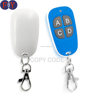 Vendita calda 433MHz telecomando a 4 pulsanti configurazione personalizzabile per più codici remoti compatibili cancelli laminati realizzati in metallo fabbrica - Product Image 1