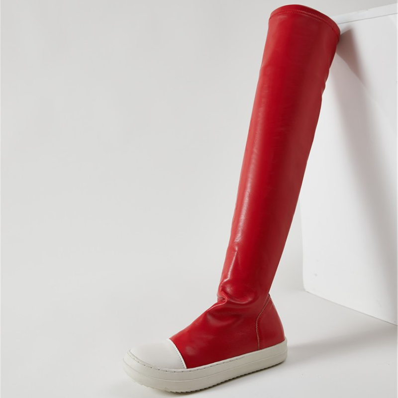 Rouge (Au-dessus du genou)