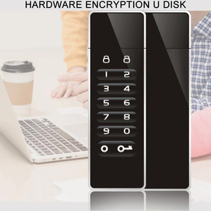物理密码加密USB闪存盘键盘加密USB笔式驱动16GB 32GB - Product Image 6