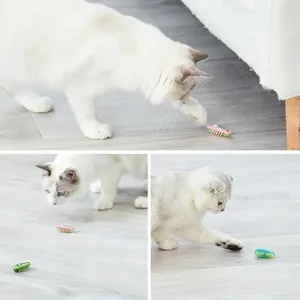 ของเล่นแมลงที่น่าตลกของเล่นหนีออกมาจากหุ่นยนต์ขนาดเล็กการสั่นสะเทือนแมลงของเล่นสำหรับ S แมลงสาบแมลงเต่าทองที่ใช้แบตเตอรี่ - Product Image 5