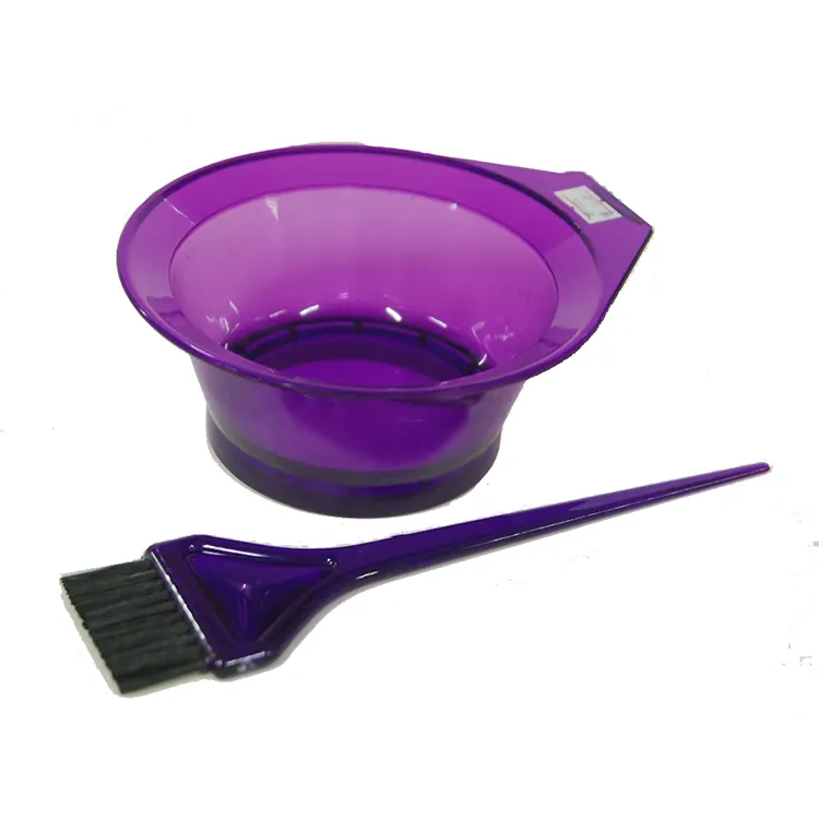 Wholesale Hair Salon Non-slip Tint Bowl Dyeing Hair Brush Bowl Custom Color Soft Hair Coloring Bowl for Barber Shop