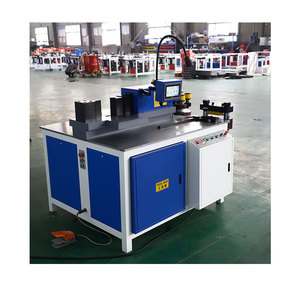 <strong>Busbar</strong> Bending Punching Machine Steel Copper Bar Tube Peeling Machine <strong>Small</strong> Steel Bar Cutting and Bending Machine for Copper