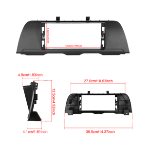 Podofo 12.3'' Android Car Radio Double Din 4+64G Wireless Carplay Android Auto for <strong>BMW</strong> 5 Series 2011-2012 IPS/GPS/WIFI/RDS/FM - Product Image 5