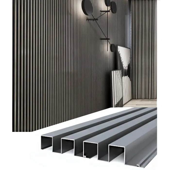 Rivestimenti Per pareti Battens fogli di alluminio 3 Mm di spessore rivestimento in metallo 3d prezzo decorazione Per facciate continue costo Per metro quadrato